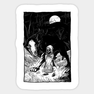 Little Dead Riding Hood Sticker